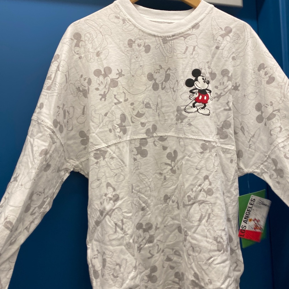 Classic Spirit Jersey - Mickey Mouse White Shirt